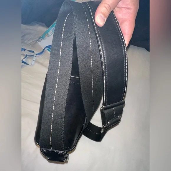 Leather Messenger Bag